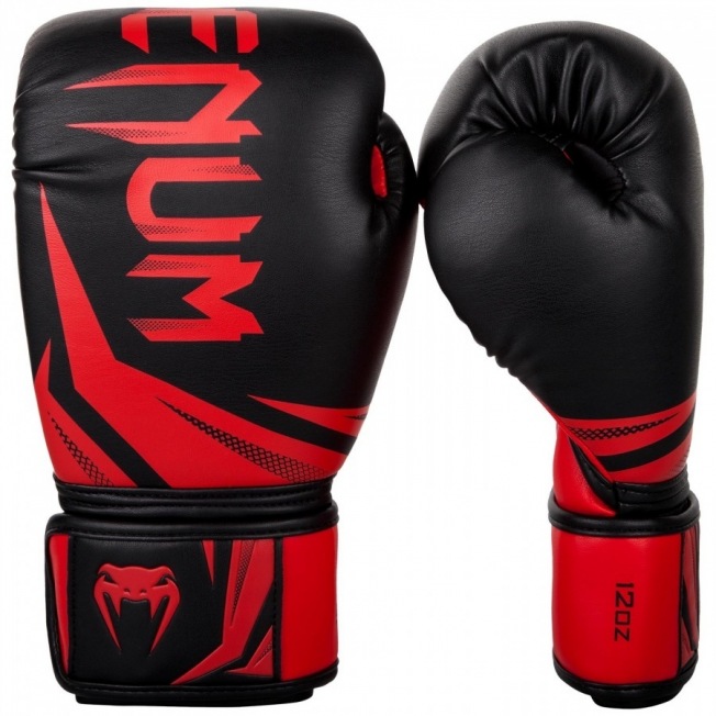 Боксерские перчатки Venum Challenger 3.0 - Black/Red