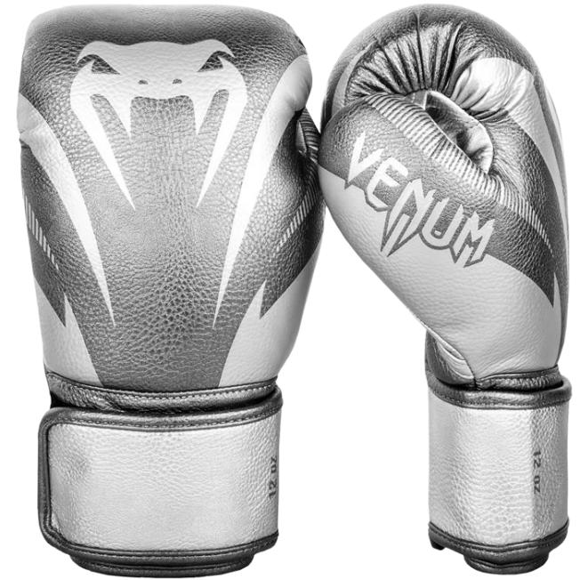 Боксерские перчатки Venum Impact - Silver