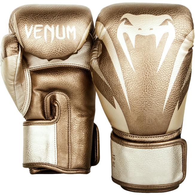Боксерские перчатки Venum Impact - Gold
