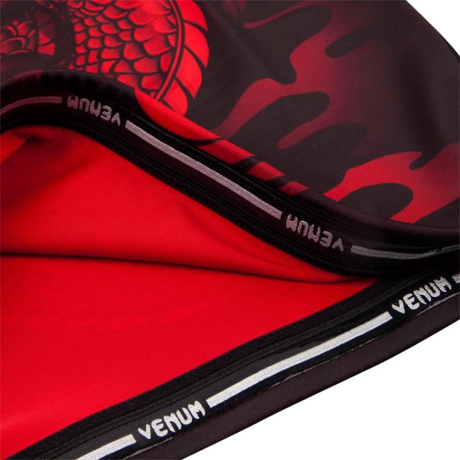 Рашгард Venum Dragons Fligh Short Sleeves - Black/Red | Фото 4