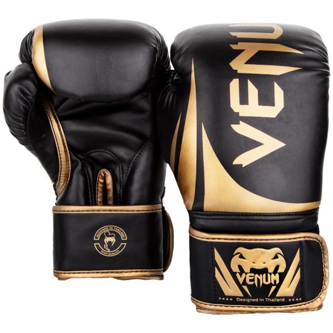 Боксерские перчатки Venum Challenger 2.0 - Black/Gold
