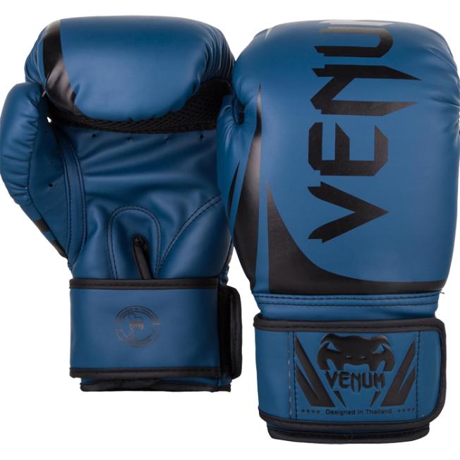 Боксерские перчатки Venum Challenger 2.0 - Navy Blue/Black