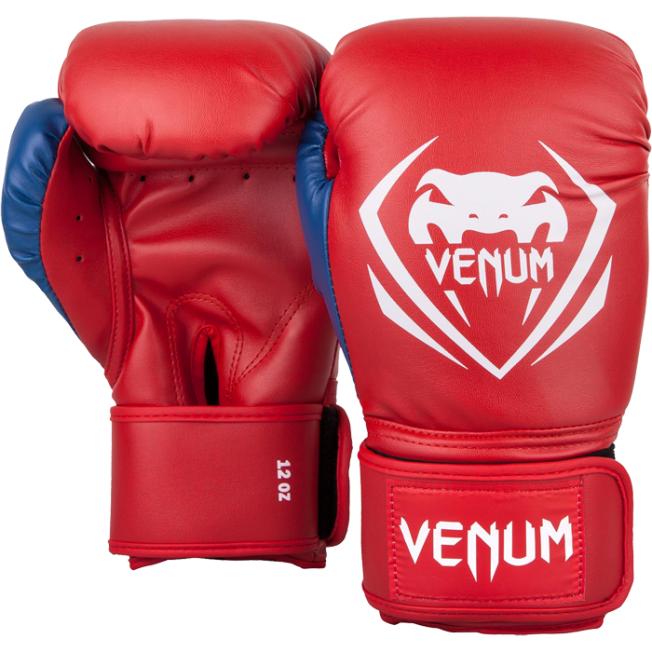 Боксерские перчатки Venum Contender - Red/Navy Blue