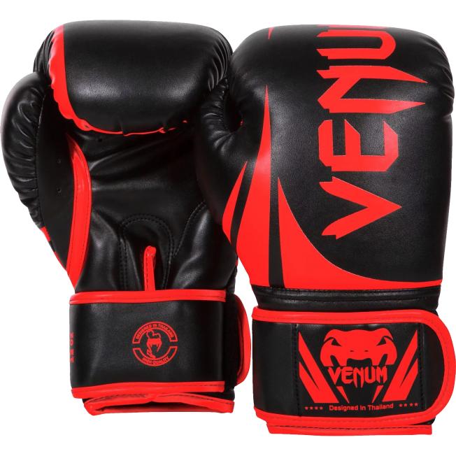 Боксерские перчатки Venum Challenger 2.0 - Black/Red