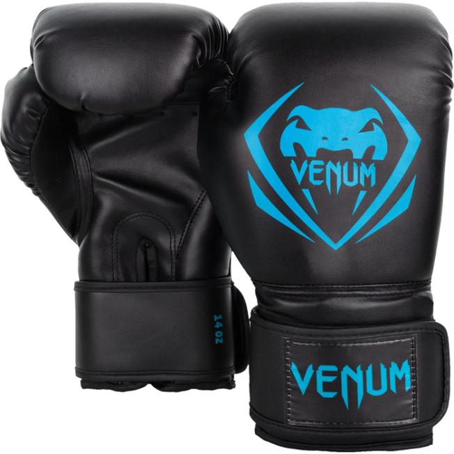 Боксерские Перчатки Venum Contender - Black/Blue