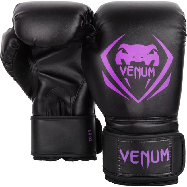 Боксерские Перчатки Venum Contender - Black/Purple