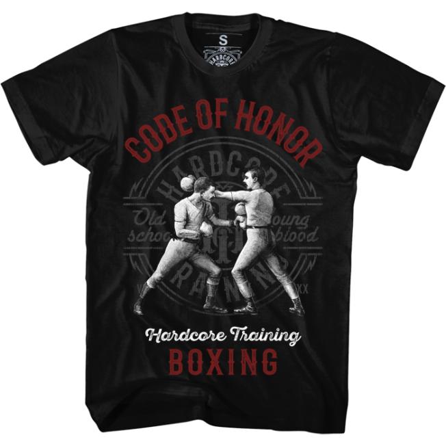 Футболка Hardcore Training Code Of Honor - Black