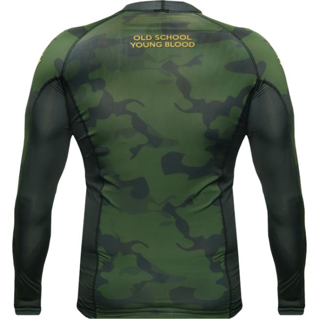Рашгард Hardcore Training Green Camo | Фото 1