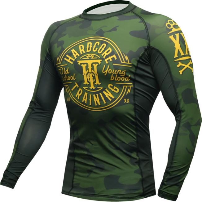 Рашгард Hardcore Training Green Camo | Фото 2
