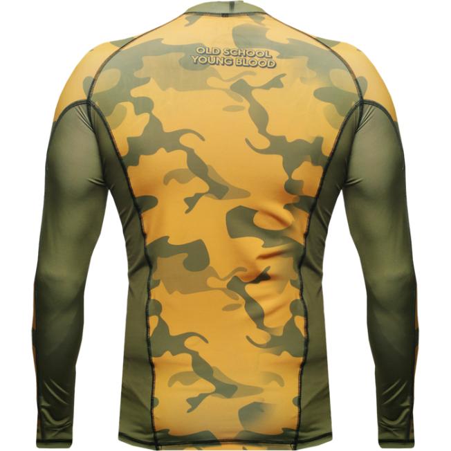 Рашгард Hardcore Training Yellow Camo | Фото 1