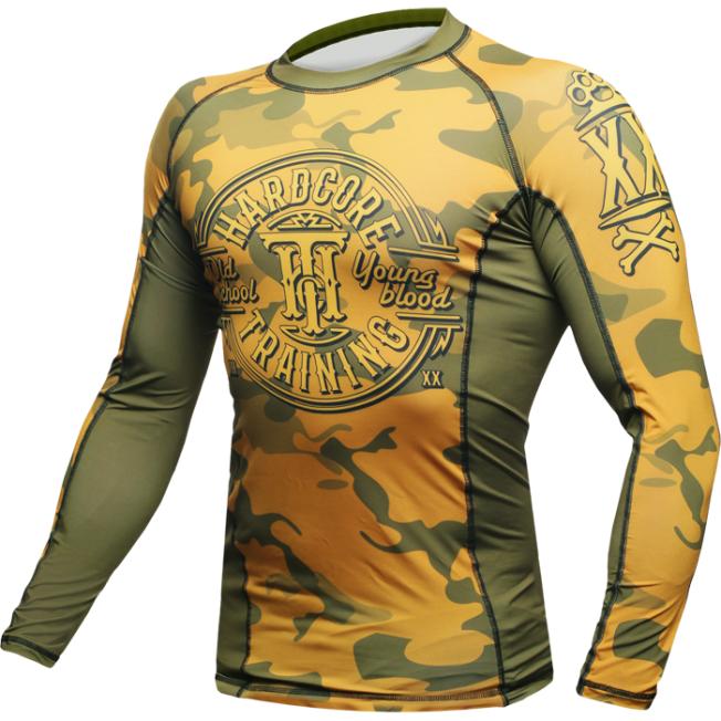 Рашгард Hardcore Training Yellow Camo | Фото 2