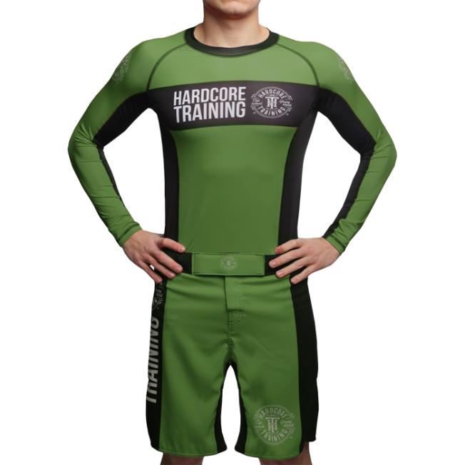 Рашгард Hardcore Training Recruit - Olive | Фото 3
