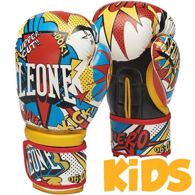 Детские боксерские перчатки Leone Hero