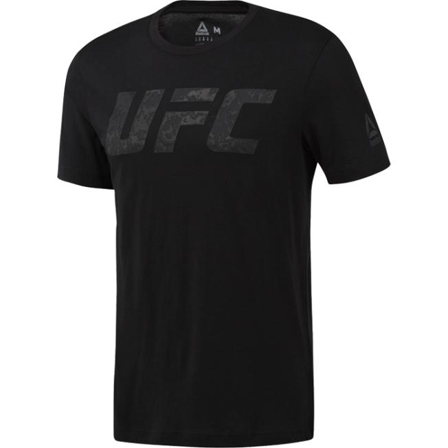 Футболка Reebok UFC Logo - Black
