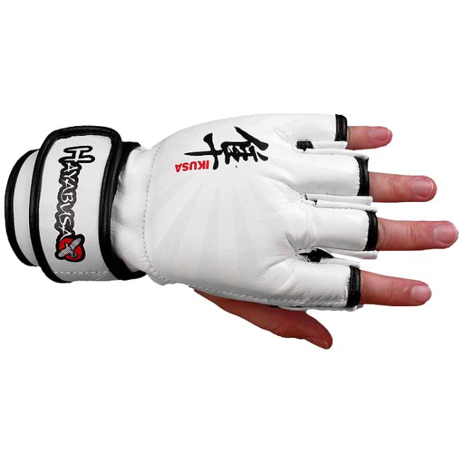 Перчатки ММА Hayabusa Ikusa 4oz - White | Фото 1
