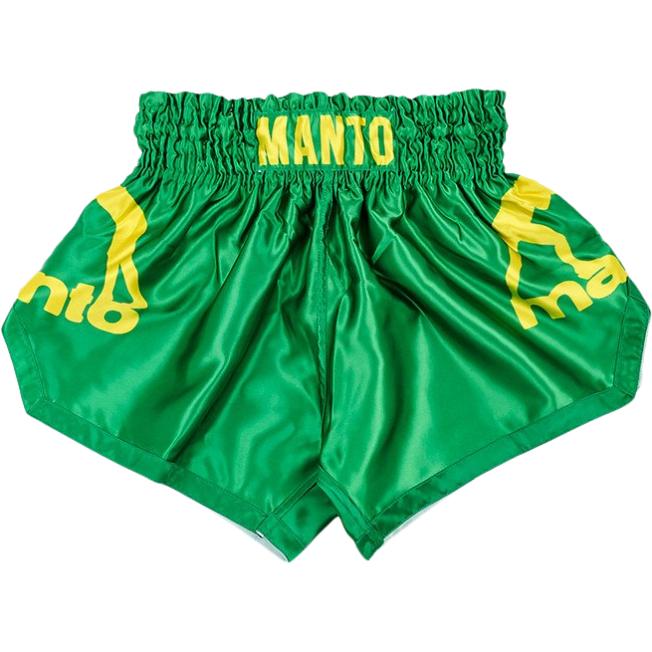Тайские шорты Manto Muay Thai Dual - Green