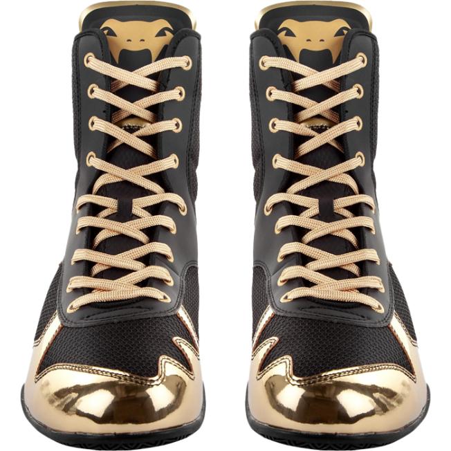 Боксёрки Venum Elite - Black/Gold | Фото 4