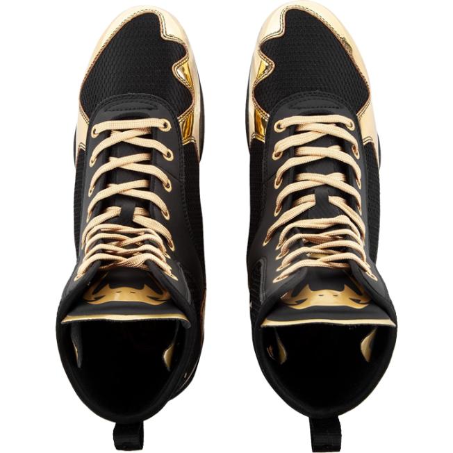 Боксёрки Venum Elite - Black/Gold | Фото 8