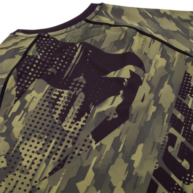Рашгард Venum Tecmo Short Sleeves - Green | Фото 5