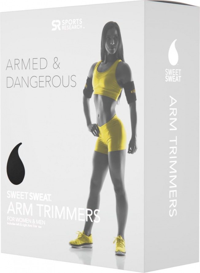 Термопояс на руки Sweet Sweat - Жёлтый (2 шт.) | Фото 2