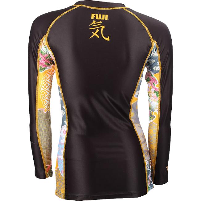 Женский Рашгард Fuji Kimono - Black/Gold | Фото 1