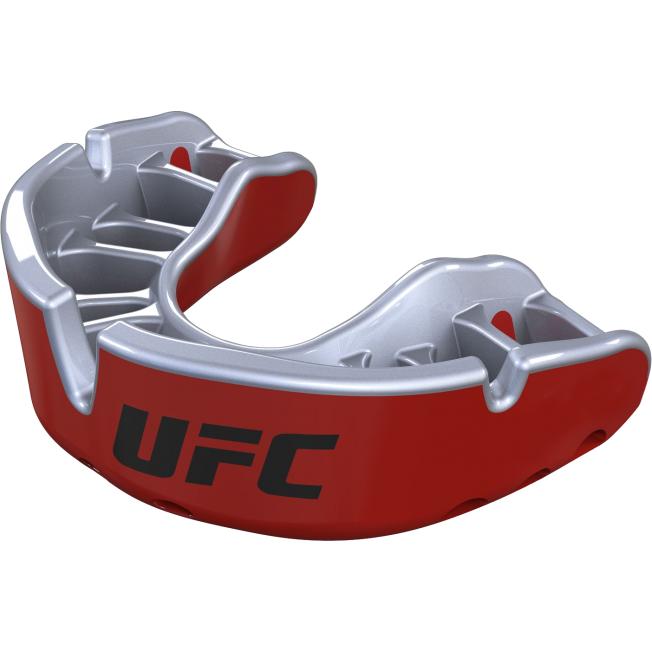 Боксерская капа Opro Gold Level UFC - Red/Silver