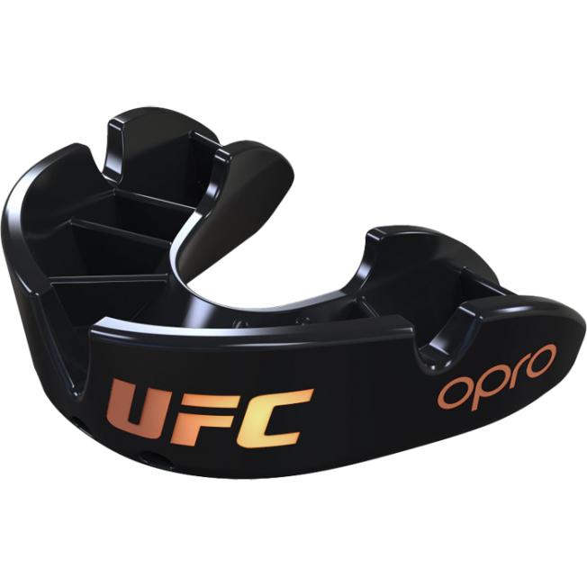Боксерская капа Opro Bronze Level UFC - Black