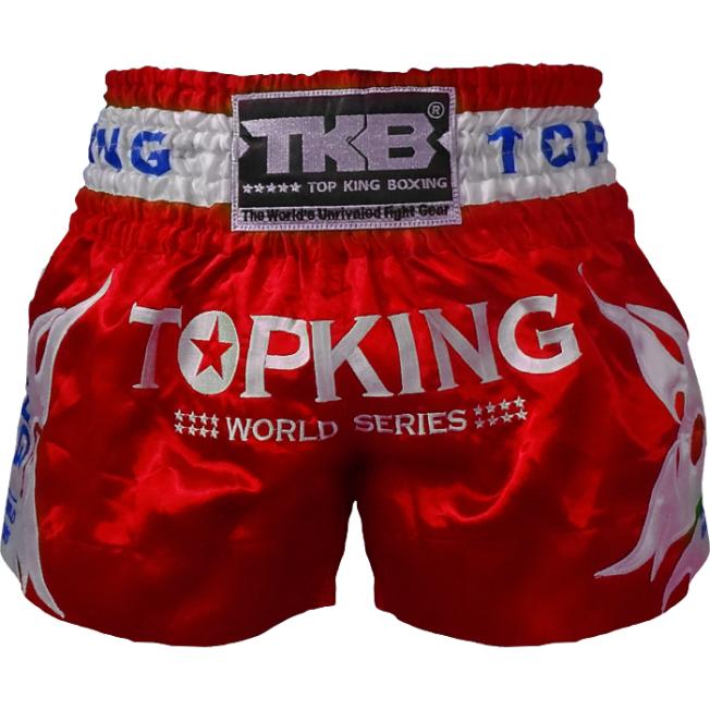 Шорты для тайского бокса Top King Boxing - Red