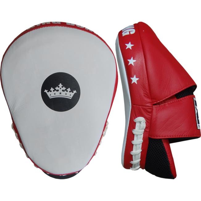 Тренерские лапы Top King Boxing Super - White/Red