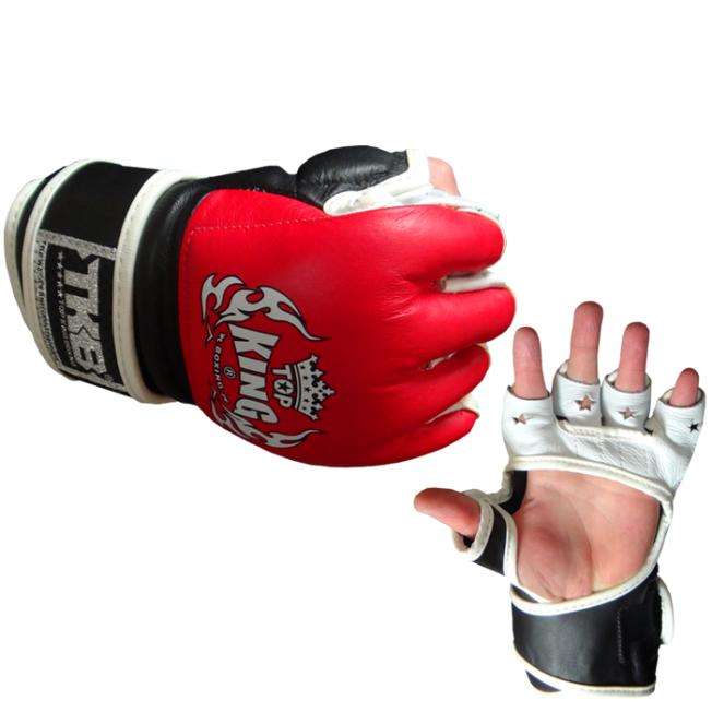 Перчатки MMA Top King Boxing Extream - Black/Red