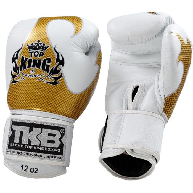 Перчатки боксерские Top King Boxing Empower Creativity - White/Gold
