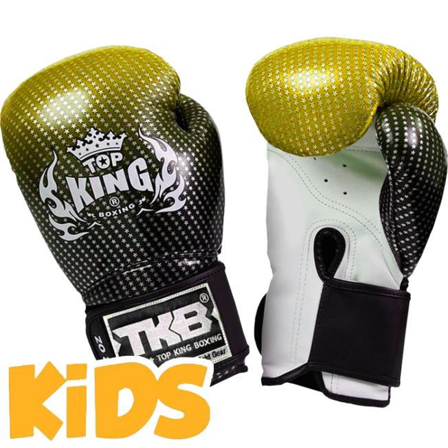 Детские боксерские перчатки Top King Boxing Super Star - Green