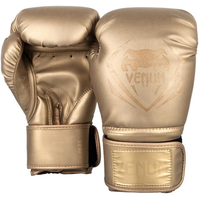 Боксерские перчатки Venum Contender - Gold/Gold