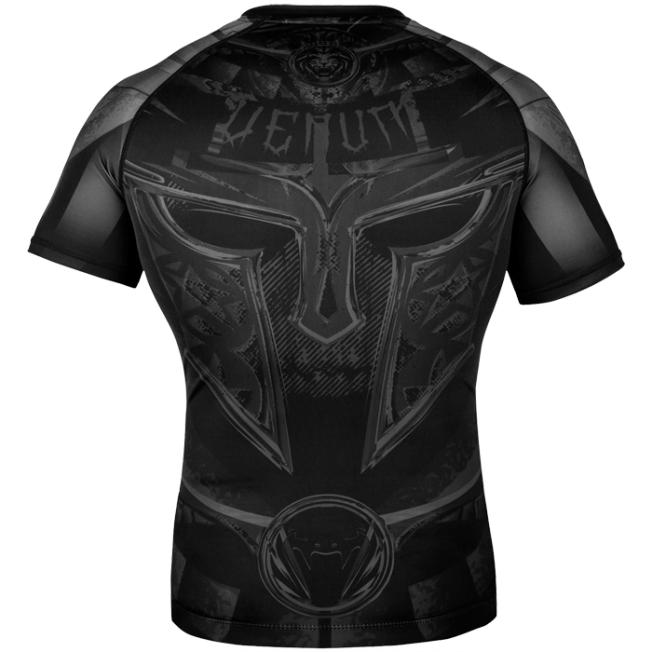 Рашгард Venum Gladiator 3.0 SS - Black/Black | Фото 1