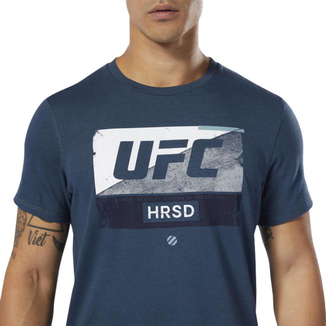 Футболка Reebok UFC Fight Week - Navy | Фото 2
