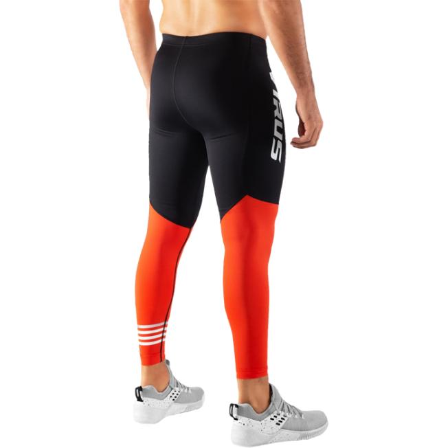 Компрессионные штаны Virus Stay Cool RX8.5 - Black/Red | Фото 2