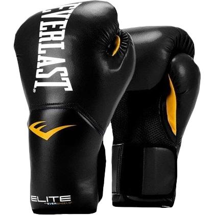 Боксерские перчатки Everlast Elite ProStyle - Черный