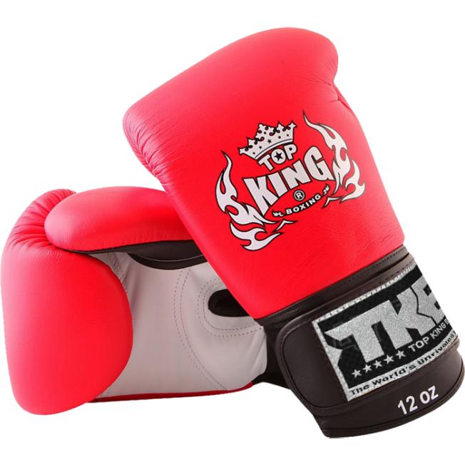 Перчатки боксерские Top King Boxing Ultimate - Red/Black/White