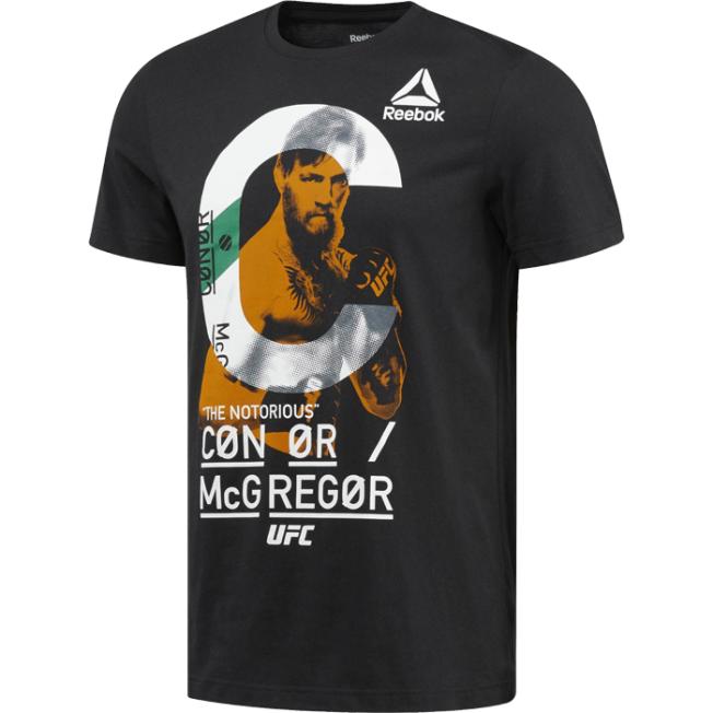 Футболка Reebok UFC Conor McGregor - Black