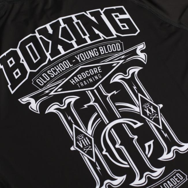 Рашгард Hardcore Training Kids Black | Фото 4