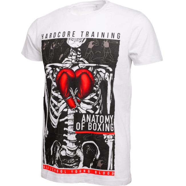 Футболка Hardcore Training Anatomy Of Boxing - White | Фото 2