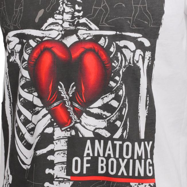 Футболка Hardcore Training Anatomy Of Boxing - White | Фото 3