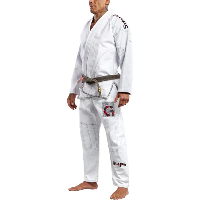 Кимоно для BJJ GR1PS Armadura 2.0 - White | Фото 2