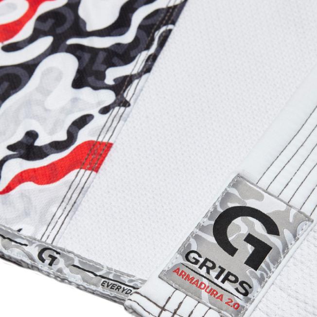 Кимоно для BJJ GR1PS Armadura 2.0 - White | Фото 4