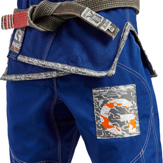 Кимоно для BJJ GR1PS Armadura 2.0 - Blue | Фото 5
