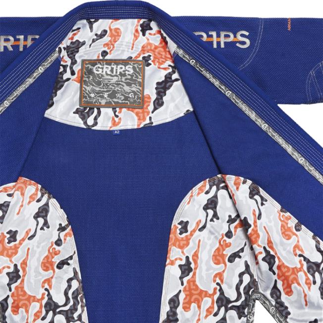 Кимоно для BJJ GR1PS Armadura 2.0 - Blue | Фото 8