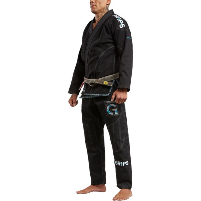 Кимоно для BJJ GR1PS Armadura 2.0 - Black | Фото 2
