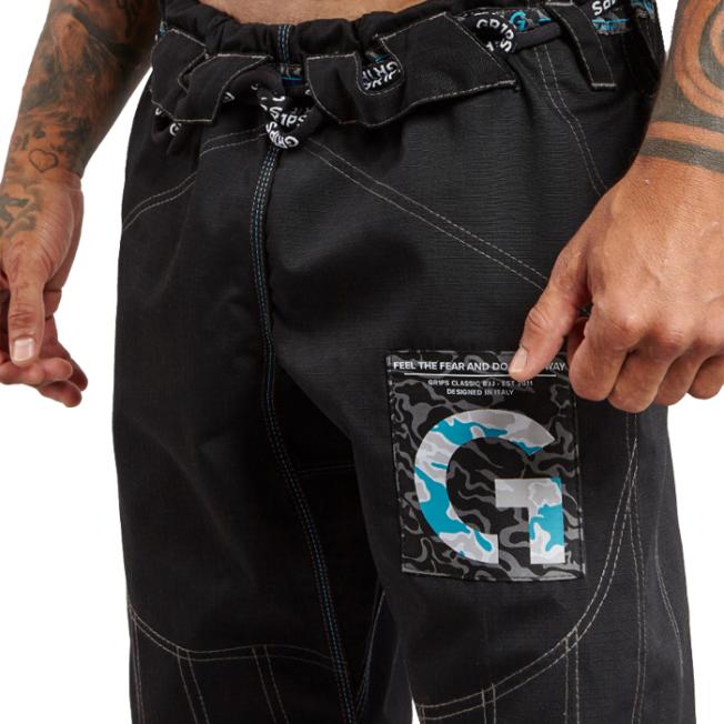 Кимоно для BJJ GR1PS Armadura 2.0 - Black | Фото 5