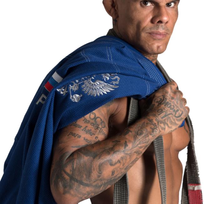 Кимоно для BJJ GR1PS World Series Russian - Blue | Фото 1