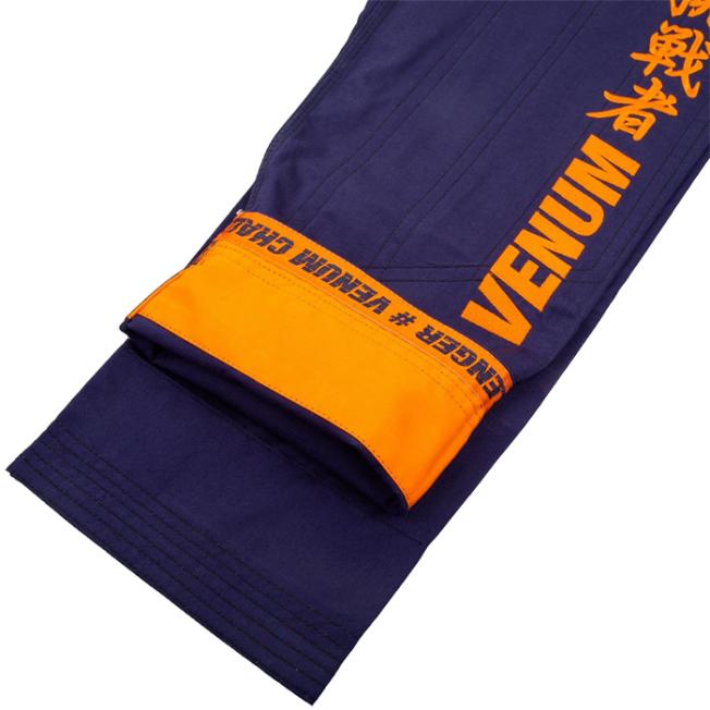 Кимоно для BJJ Venum Challenger 4.0 - Grey/Navy Blue | Фото 1